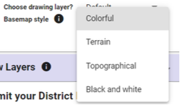 available basemap